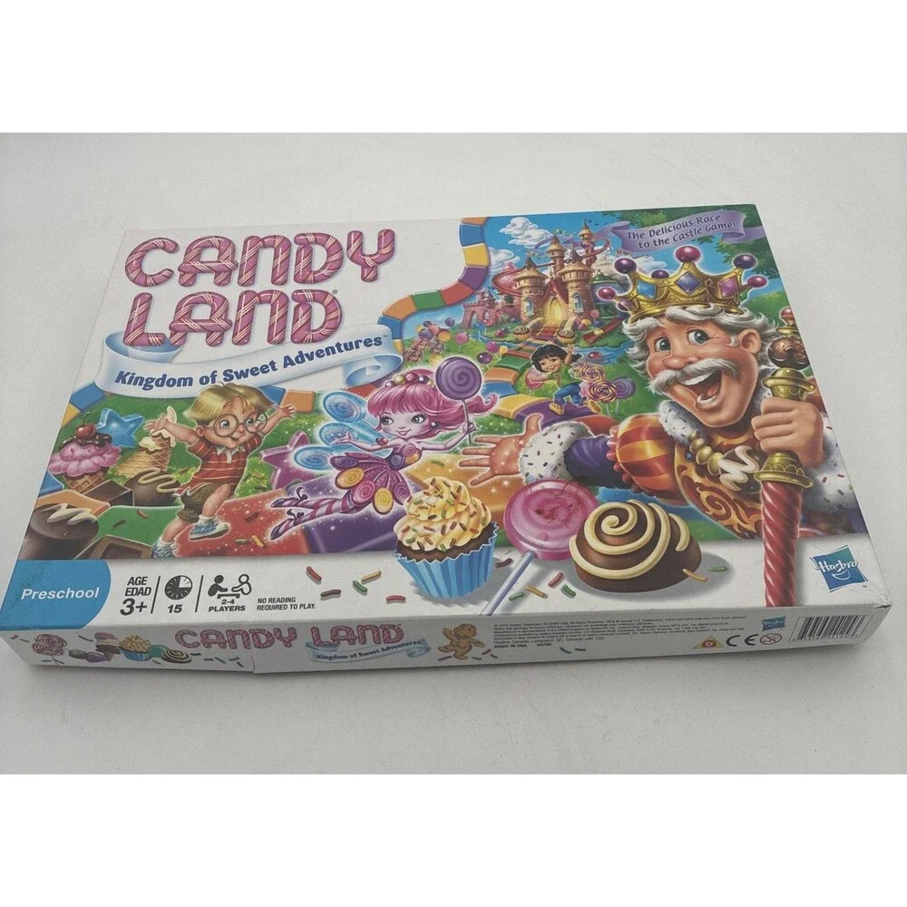 CANDY LAND Board Game 100% COMPLETE 2010 CANDYLAND